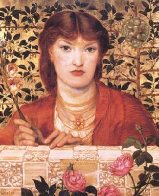 Dante Gabriel Rossetti Regina Cordium (mk28) oil painting image